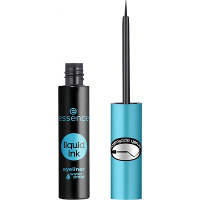 Essence Liquid Ink Eyeliner Waterproof očné linky Black 3 ml