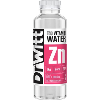 DrWitt Iso vitamin water liči a hruška 0,55 l