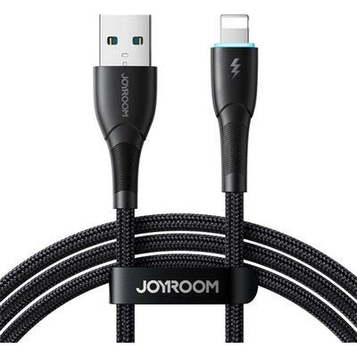 JOYROOM IPAD / IPAD 2 / IPAD 3-то поколение JOYROOM STARRY кабел за данни USB - Lightning, 100 см, ЧЕРЕН SA32-AL3 ЧЕРЕН (SA32-AL3 BLACK)