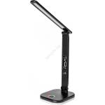 Platinet Led rgbw Димируема лампа с безжично зареждане и дисплей usb порт 6w/5v 3000-6500k черен (pl0709)