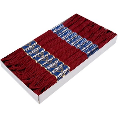Příze vyšívací Mouline Niťárna Varianta: 3582 Beaujolais, Balení: 24 ks