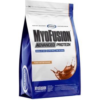 Gaspari Nutrition MyoFusion ADVANCED Protein | Multi-Protein Matrix [500 грама] Фъстъчено масло