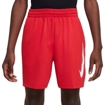 Nike Dri Fit Multi+ Graphic Training shorts university red/white/white