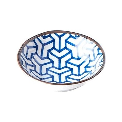 Made In Japan Malá miska Herringbone Indigo Ikat 11 cm 100 ml