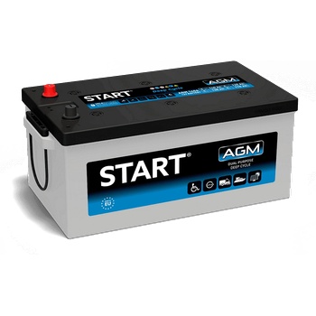 Image 1 of START AGM Deep Cycle 12V 205Ah left+
