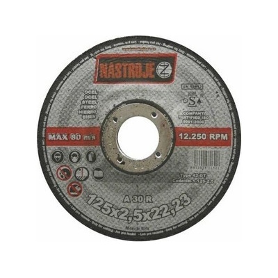 Nástroje cz Kotouč řezný 125 x 2,5 x 22 mm IM-1-125-2,5