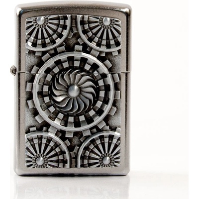 ZIPPO street chrome Plakette cTurbinesc 2005354