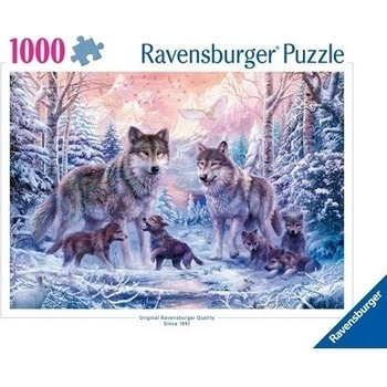 Ravensburger Vlci vlčí rodina 1000 dílků