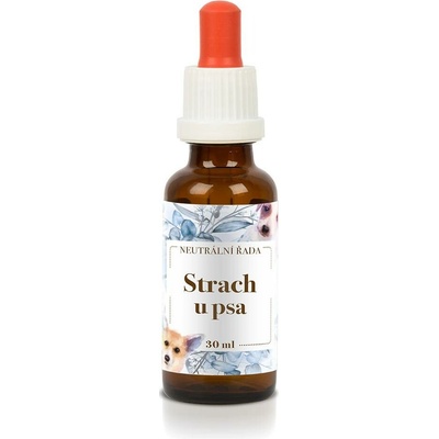 Bachovy kapky pro psy Strach u psa 30 ml