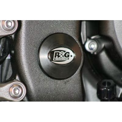 Zátka do rámu, dolní, pravá - Yamaha YZF-R6 '06-'08, černá