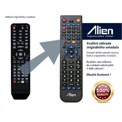 Diaľkový ovládač Alien Sencor SLT3229DVBT