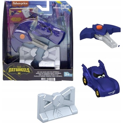 Fisher-Price Batwheels Vozidlo a klíč HRJ54