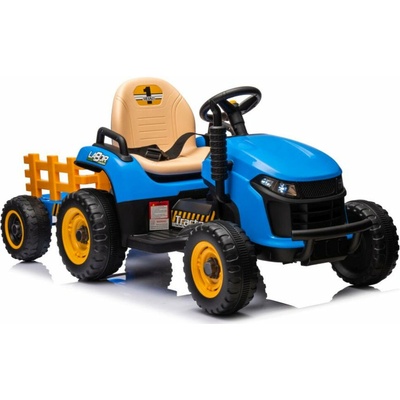 BBH-030 traktor s vlečkou elektrický na dálkové ovládání 2,4G modrá