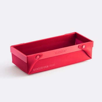 coox Сгъваема форма за печене (тава) COOX WUNDERFORM M в червен цвят - 22, 7 х 9, 5 х h6, 5 см (COOX 1111-302)