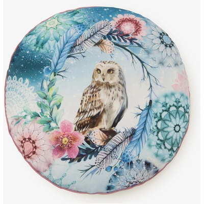 HIP Диаметър 55 см - Синя възглавница за реверсиране с мотив HIP Kolya HIP | Sin | Home | UNI