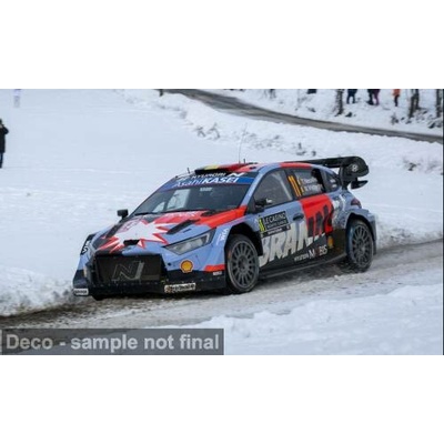 Hyundai i20 N Rally1 Rallye Monte Carlo 2026 11 Neuville WydaegheIXO 1:43
