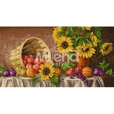 Milena Style С дъх на есен - гоблен със схема конци dmc 1: 1