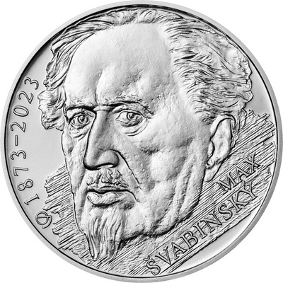 Česká mincovna Stříbrná mince 200 Kč Max Švabinský 2023 Standard 13 g – Hledejceny.cz