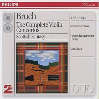 ACCARDO SALVATORE - BRUCH:VIOLIN CONCERTOS CD