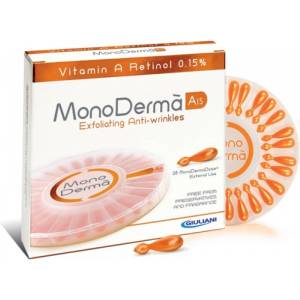 Giuliani Ретинол + Витамин А монодози, Monoderma A15 Vitamin A Retinol 0.15% Exfoliating Anti-wrinkle 28 doses