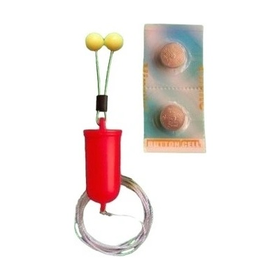 BUBENÍK Čihátko odpadávací svítící ODP bateriové červená