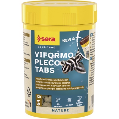 Sera Viformo Pleco Tabs Nature 64 g