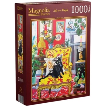 Magnolia Пъзел Magnolia от 1000 части - Горе лапите (6102)