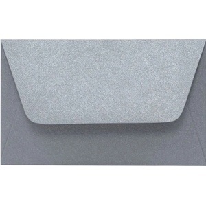 KASKAD Визитен плик цвят KASKAD 70x105 mm 52 сребърен металик 120 g 25 броя 00552 (00552)