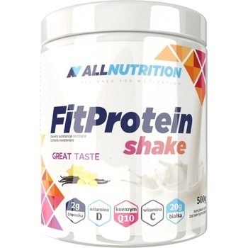 ALLNUTRITION FitProtein Shake | Whey Protein with Collagen [500 грама] Ванилия