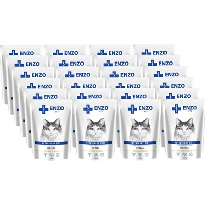 Enzo Vet Renal s kuracím mäsom v omáčke 24 x 100 g