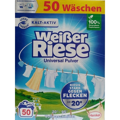 Wießer Riese WEIßER RIESE - prací prášek Universal - 50 praní 2,5kg