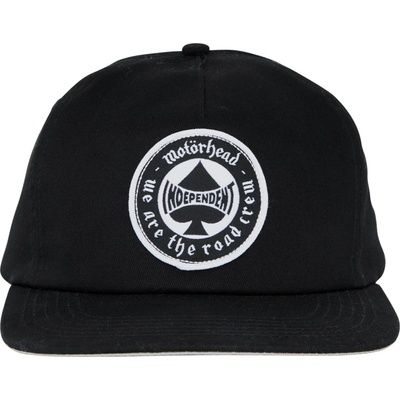 INDEPENDENT Motorhead Spade Snapback Unstructured Hat Black 158389