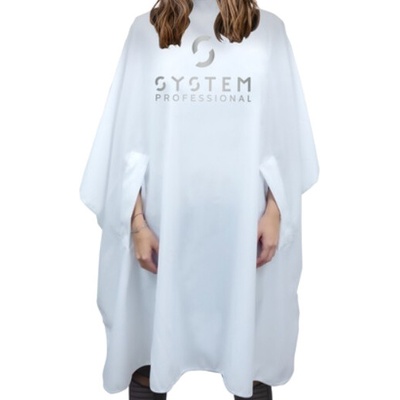 System Professional Kadernícka pláštenka White Cape