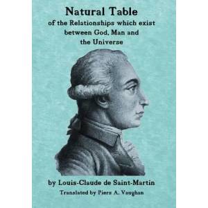 Natural Table | Louis-Claude De Saint-Martin (ISBN: 9781947907041)