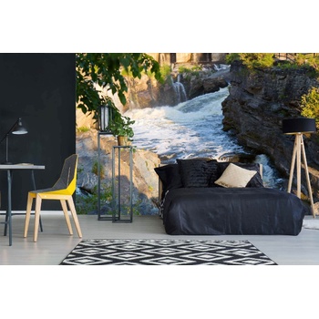 DIMEX ART s. r. o Самозалепваща се флизелинова фототапета скалисти бързеи, канада 375 x 250 см