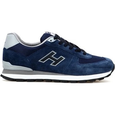 Hammer Jack Мъжки спортни обувки от естествена кожа - Индиго #368509 (368509_Индиго)