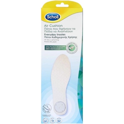Scholl Air Cushion Everyday Insoles vložky s airflow latexovou pěnou
