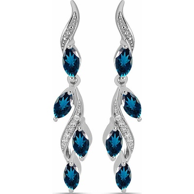 Nefertitis Náušnice stříbrné Ag 925 022211 LT NF55684