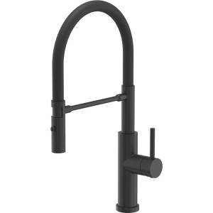 Quadron Кухненски смесител с гъвкав чучур Quadron Unique Andy, въглеродно черен (3623523_BLM)