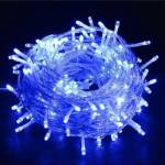  100 led Коледни лампички, сини К19
