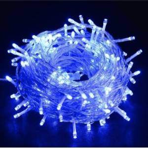  100 led Коледни лампички, сини К19