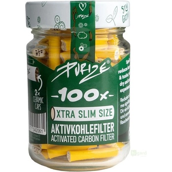 Purize XTRA slim 5.9 mm filtry sklenice 100 ks