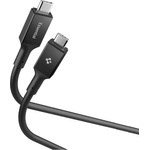 Spigen Кабел с бързо зареждане за устройства с USB-C порт - Spigen Essential USB-C to USB-C Cable 100W (черен) (100 см) (ACA09459)