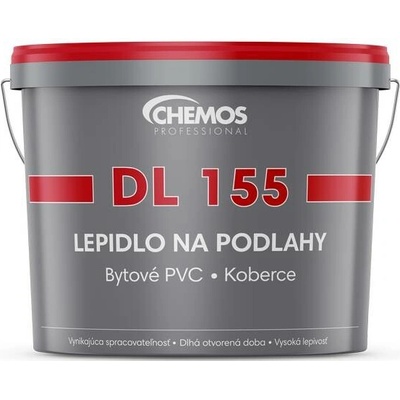 Chemos disperzní lepidlo na koberce a PVC DL 155 6 Kg