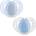 Tommee Tippee Ортодонтични залъгалки Tommee Tippee - Night Time, 6-18 м, 2 броя, сини (43336299)