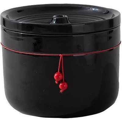 Автоматична поилка за кучета и котки , 1, 5л, керамична, черна (4333bl)