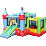 Felyx Toys HAPPY HOP Батут замък с пързалка, топки и помпа 325x300x220