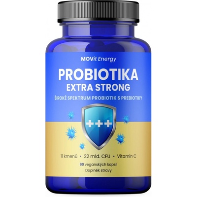 Movit Energy Probiotiká extra strong 90 vegánskych tabliet