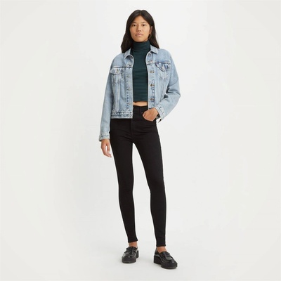 Levi's Дънки Levis Mile High Super Skinny Jeans - Black Celestial