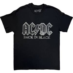 AC/DC Back In Black EU Tour '25 (Back Print & Ex-Tour) Black XL Риза (ACDC25TS171MB04)